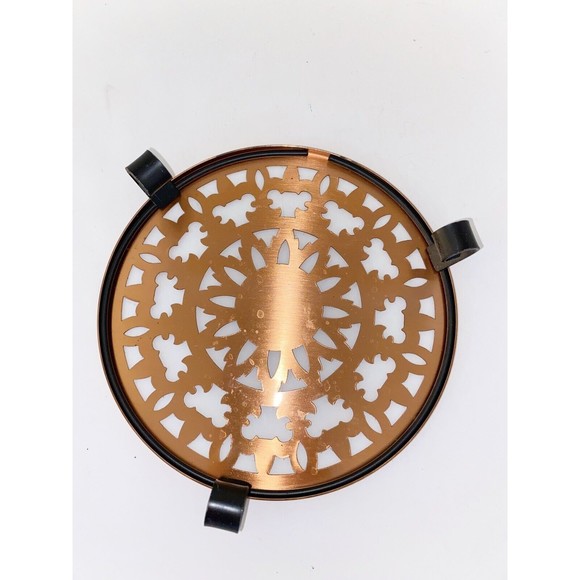 Round Copper Trivet - Picture 2 of 4